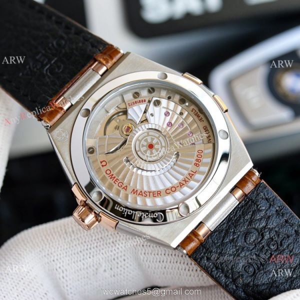 New! Swiss Copy Omega Constellation Gents Watches Rose Gold 39mm