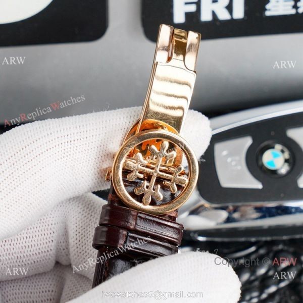 Swiss Grade Copy Patek Philippe Geneve Base 1000 Watch Arabic Markers 41mm