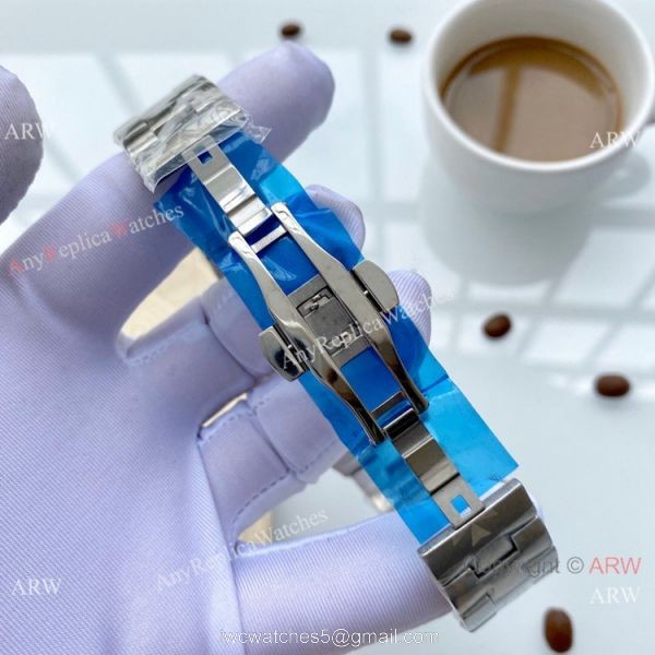 Copy Vacheron Constantin Geneve Overseas Watches SS White Face