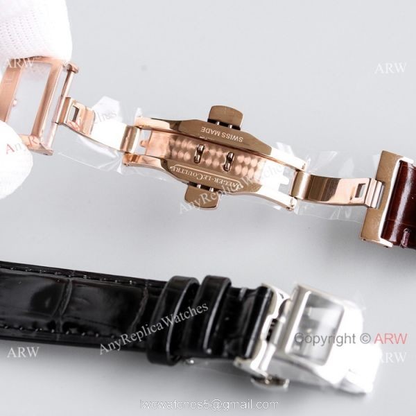 Swiss Fake Jaeger-LeCoultre Master Chronograph Watch Diamond Bezel