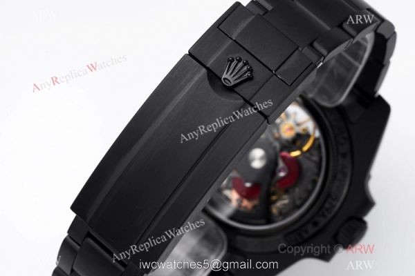 VR-Factory MAX 1-1 Best Edition Rolex Andrea Pirlo Skeleton Submariner Watch All Black