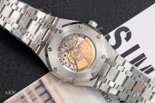 Ref 15400 Audemars Piguet Royal Oak Silver Diamonds Watches For Men Replica Swiss 3120