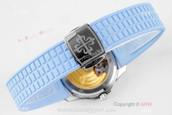 PPF Factory Patek Philippe Aquanaut Blue Version Watch Cal.324 Movement