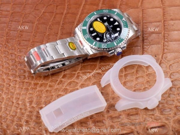 New Arrival! Rolex Submariner 41MM Green Blue Watch EW Factory 3235 Movement