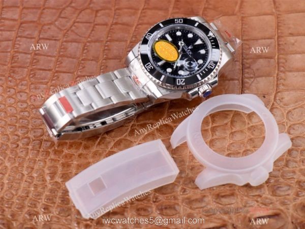 New Arrival! Rolex Sabmariner 41MM SS Black Dial Watch EW Factory 3235 Movement