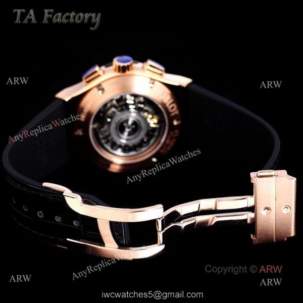 Copy Hublot Big Bang Diamond Watch Swiss Made Rose Gold Hublot Big Bang Chronograph Watch 45mm