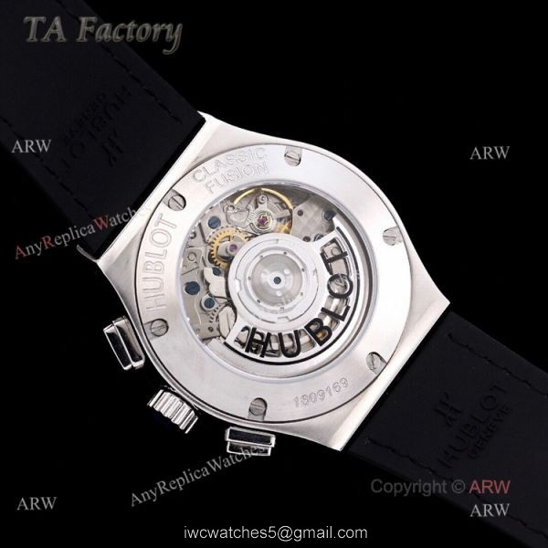 Swiss Replica Mens Hublot Big Bang Diamond Watches 45mm With Hublot Black Leather Strap