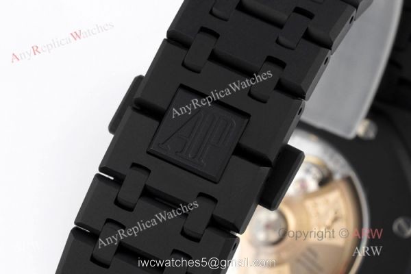 ZF Factory Audemars Piguet Royal Oak 41mm 15400 DLC Black Venom Swiss Replica Watches
