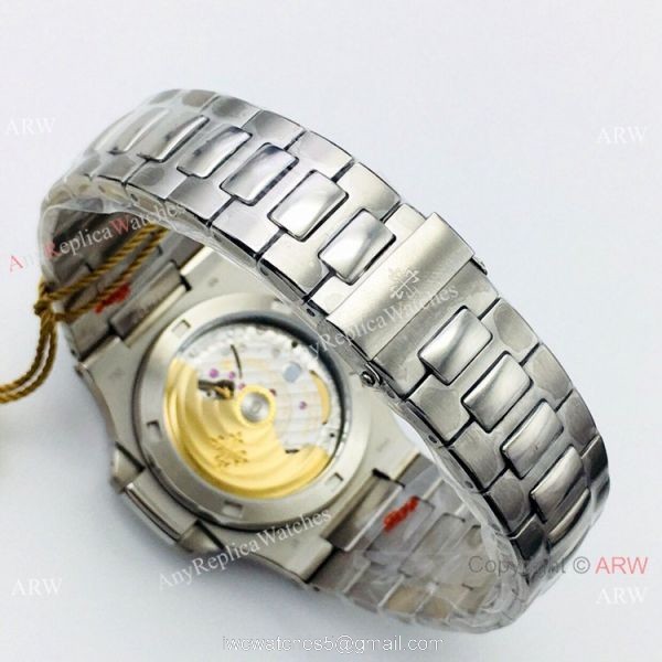 PFF Factory Replica Patek Philippe Nautilus Watch New Onyx Face