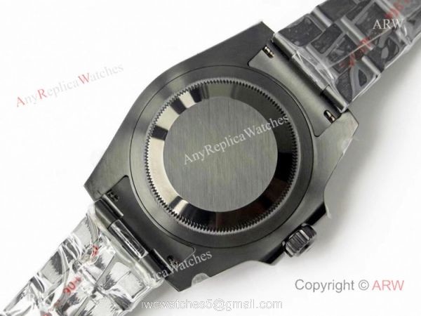 2021 NEW! Super Clone Rolex GMT Master II REVENGE Watch Skull Dial Matte Black Swiss 3285 Movement
