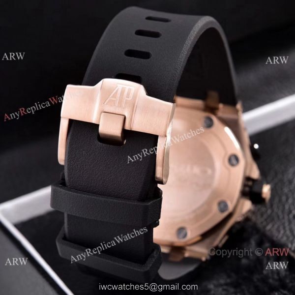 Audemars Piguet Royal Oak Offshore Diver Iced Out Watches Rubber Strap