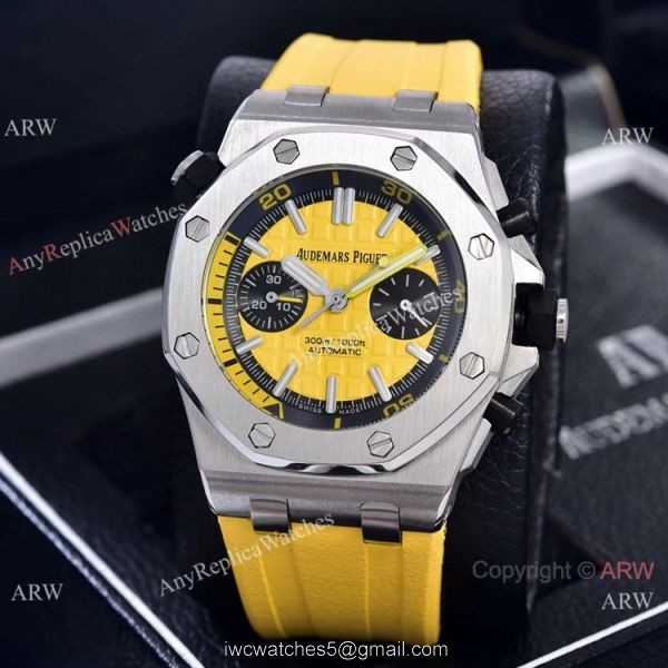 Clone Audemars Piguet Royal Oak Offshore Diver Watches Rose Red Dial