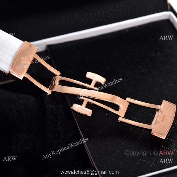 Best Clone Patek Philippe Aquanaut VK Quartz Watches Rose Gold Case