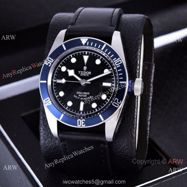 Clone Tudor Heritage Black Bay Automatic Watches Dark Red Bezel Silver Case