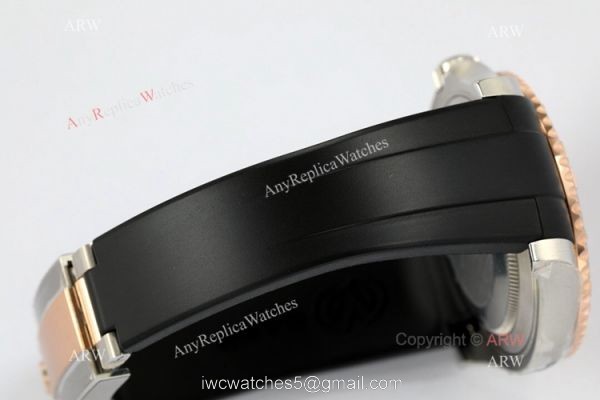 EW Factory Rolex Yacht Master 40mm Watch Chocolate Dial Rubber Strap