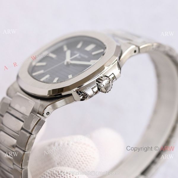 Swiss Grade Copy Patek Philippe Nautilus PPF Factory Cal324 Watch Blue Gradient Dial