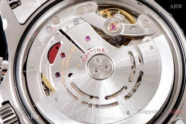 Best 1:1 Swiss 4130 Rolex Daytona JH Chronograph Copy Watch Black Arabic