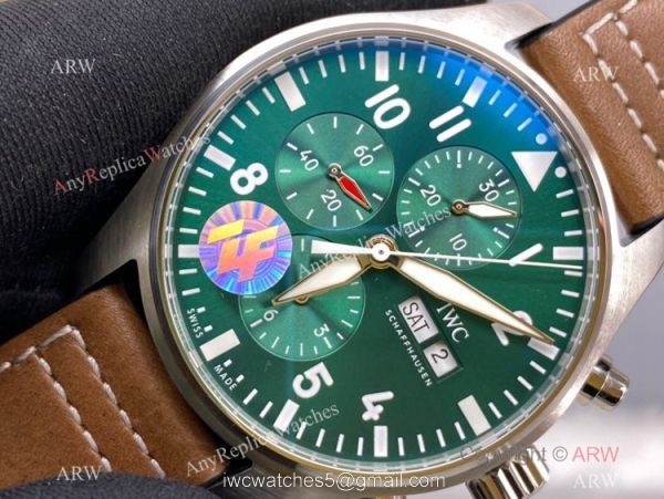ZF Factory IWC Pilotos Watch Racing Green Copy Watch New