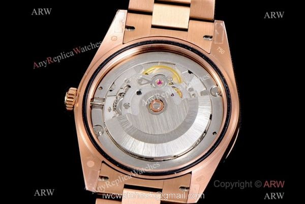 (GM) New Copy Rolex Day-Date 40mm Swiss 2836 Champagne Dial with Diamonds