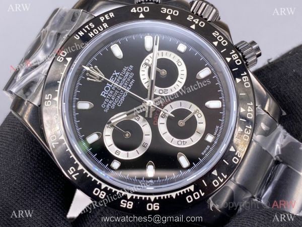 New! Swiss Copy Rolex Daytona 7750 Men Watch 116500ln All Black