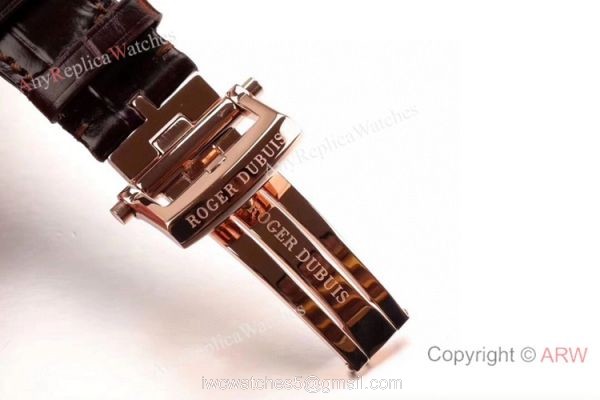 Swiss Copy Roger Dubuis Excalibur Tourbillon RDDBEX0216 Watch Rose Gold