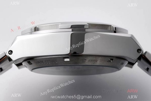 EUR Factory Best Edition Copy Vacheron Constantin Overseas tourbillon Watch Silver Dial