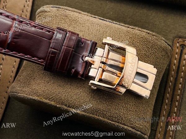(PF Factory) Swiss Best Replica Patek Philippe Nautilus Moonphase Watch Chocolate Dial