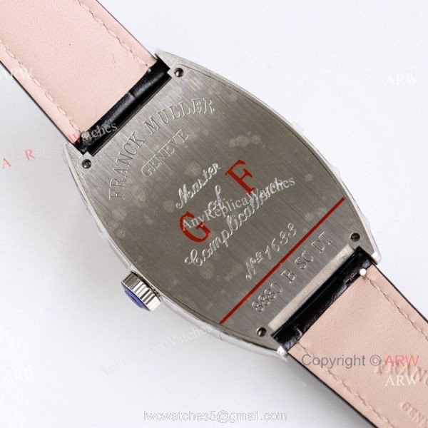 GF Factory Franck Muller Geneve Casablanca White Dial Watch 2824 Movement