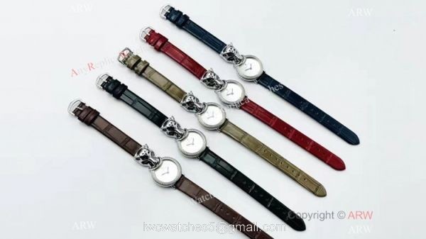 New! Copy Cartier Panthere De Silver Diamond Watches Swiss Quartz movement