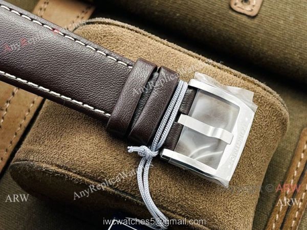 CF Factory 1:1 Copy Longines Spirit ETA7753 Chronograph Watch Brown Leather Strap