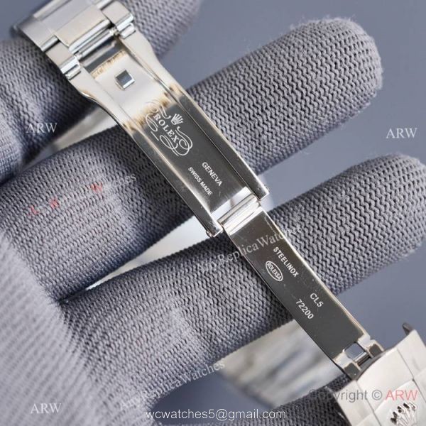 Swiss Quality Copy Rolex Datejust ii 41 Watch Citizen 8215 Movement Green Gradient Face