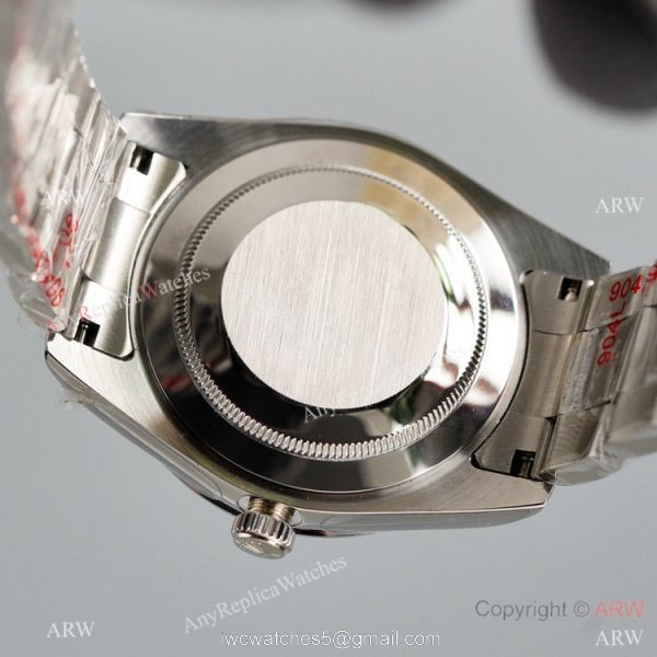 Rolex Datejust II 41mm Watch Stainless Steel Oyster Blue Palm Dial