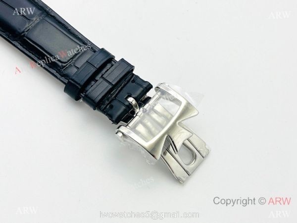 Swiss Grade One Vacheron Constantin Patrimony TWS Cal.1420 watch White Power reserve Dial