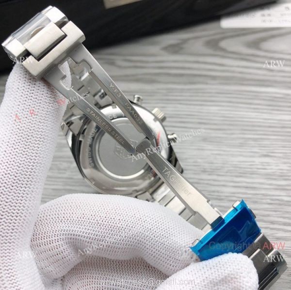 40mm Tag Heuer Carrera Blue Face Stainles Steel Watches For Men Replica