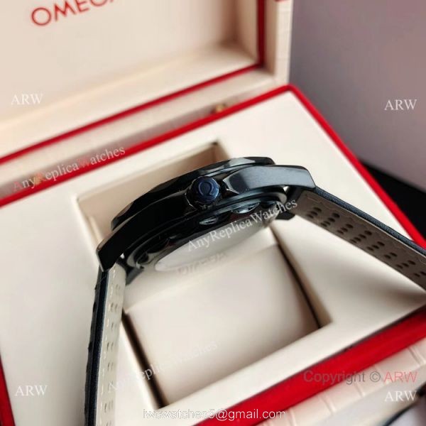 2021 New Omega Seamaster Diver 300m Black Black Ceramic Watch