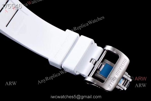 Kv Richard Mille RM 055 White Ceramic Watch Superclone For men