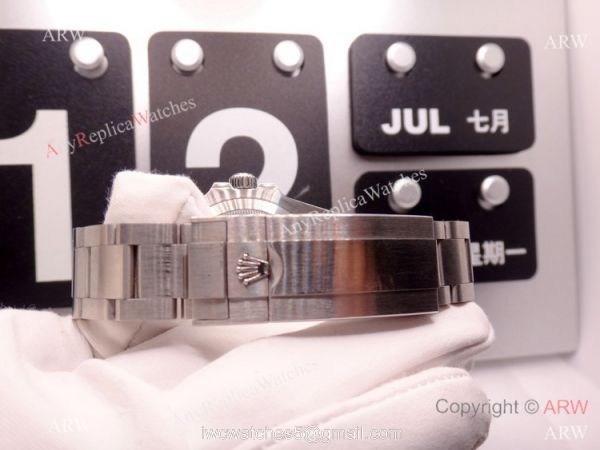 Pre-Owned Rolex Submariner Noob 3135 Stainless Steel 116610ln Watch 40mm