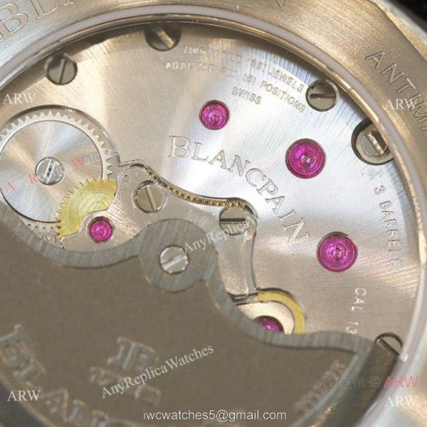 Swiss Grade Replica Blancpain Fifty Fathoms Bathyscaphe GF 1-1 Cal.1315 Watch Black Ceramic