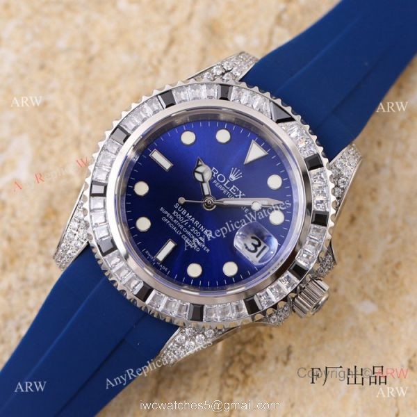 Swiss Quality Rolex Submariner Citizen 8215 Watch Bucherer Blue Dial