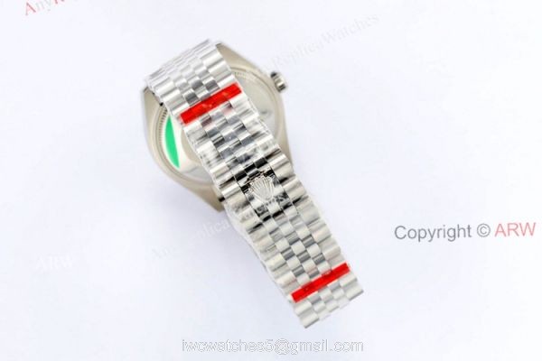 1:1 Copy New 31mm Rolex Datejust Green Dial Jubilee Watch Replica