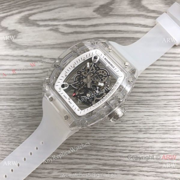Richard Mille RM055 Bubba Watson Wrist Richard Mille Transparent Watch Citizen Movement