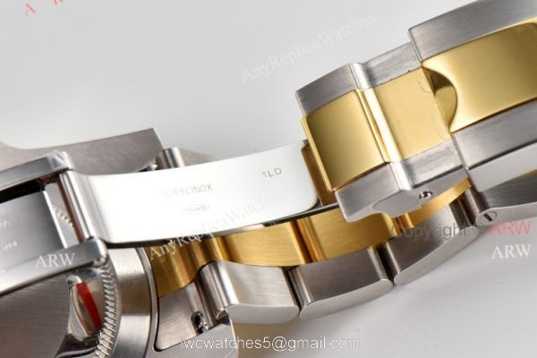 Clean Factory Rolex 116613 LB Rolex Smurf Submariner Stainless Steel Gold Superclone Watch