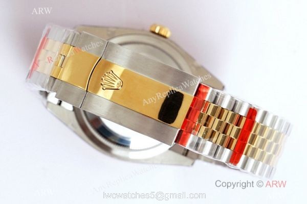 (EW)2021 New Rolex Datejust 36 EWF 3235 Watch Two Tone Gold Motif Dial for Men