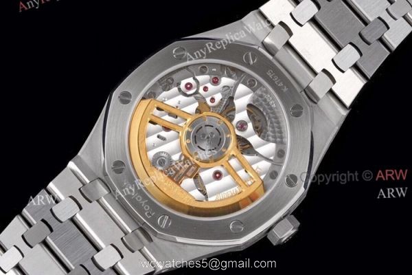 15500 AP Royal Oak ZF Factory Clone Watch With Grey Dial For Men