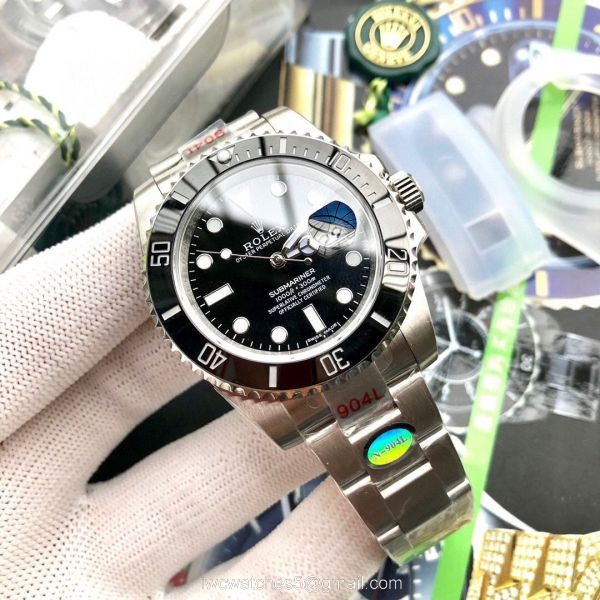 Rolex Submariner Black Dial 40MM Supper Luminous 8215 Watch