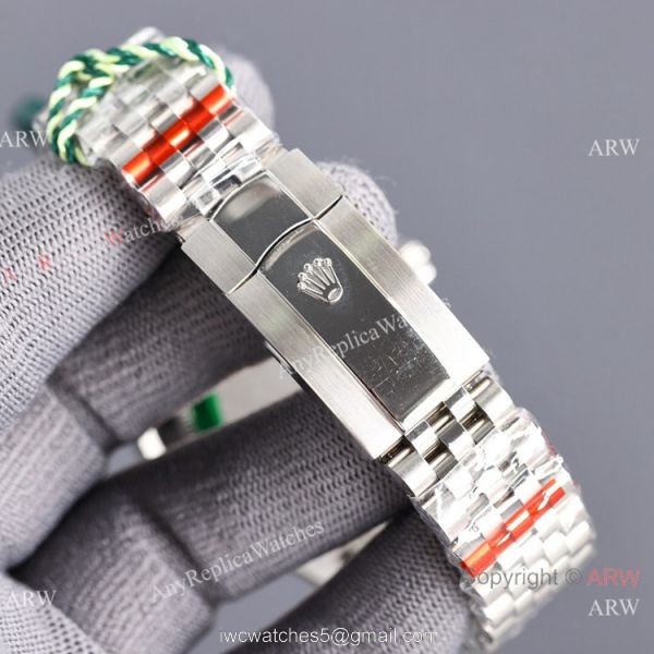 Swiss Quality Copy Rolex Datejust II 8215 Watch 904L Two Tone Diamonds Bezel
