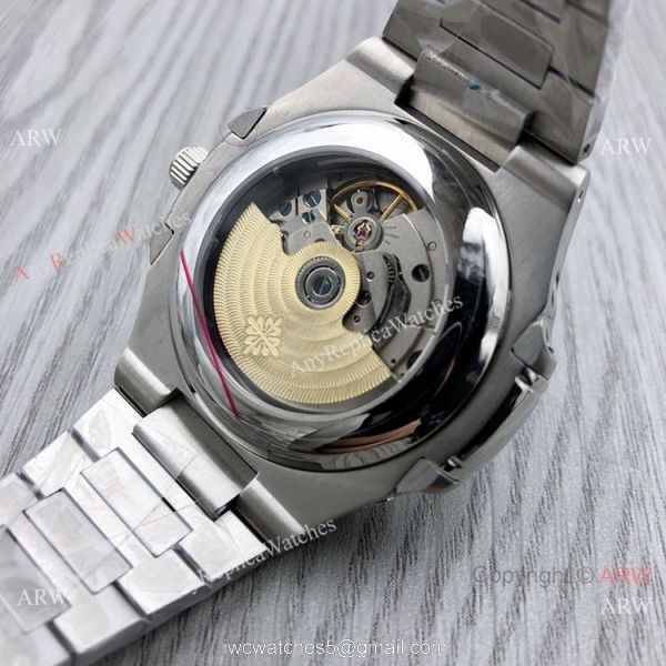 Patek Philippe Annual calendar Nautilus 8215 Black Dial Watches 42mm