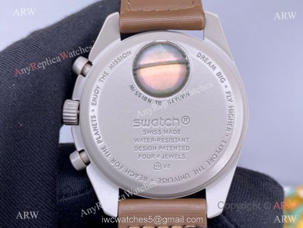 2022 new! AAA Replica Swatch x Omega &8216;Mission Mercury Moonswatch Bioceramic Case Swiss Quartz
