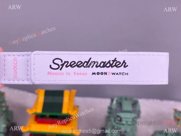 2022 New! Replica Swatch x Omega Mission to Venus Watch Pink Version