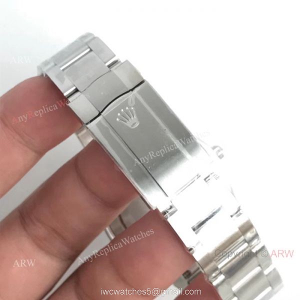 Swiss Copy Rolex Oyster Perpetual Stainless Steel Black Dial Watch Highest Quality AR Factory Rolex
